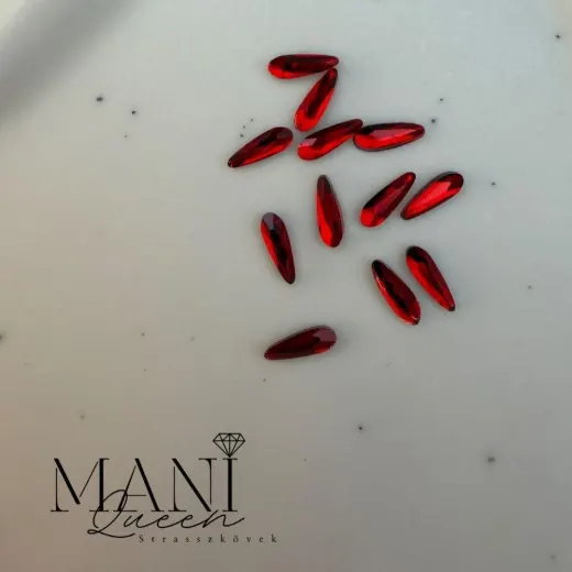 Csepp mini Red 2x6 mm