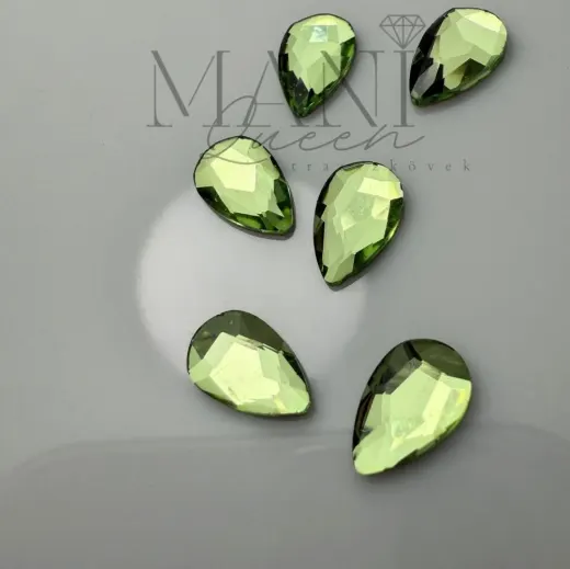 Körte Peridot 5x8 mm