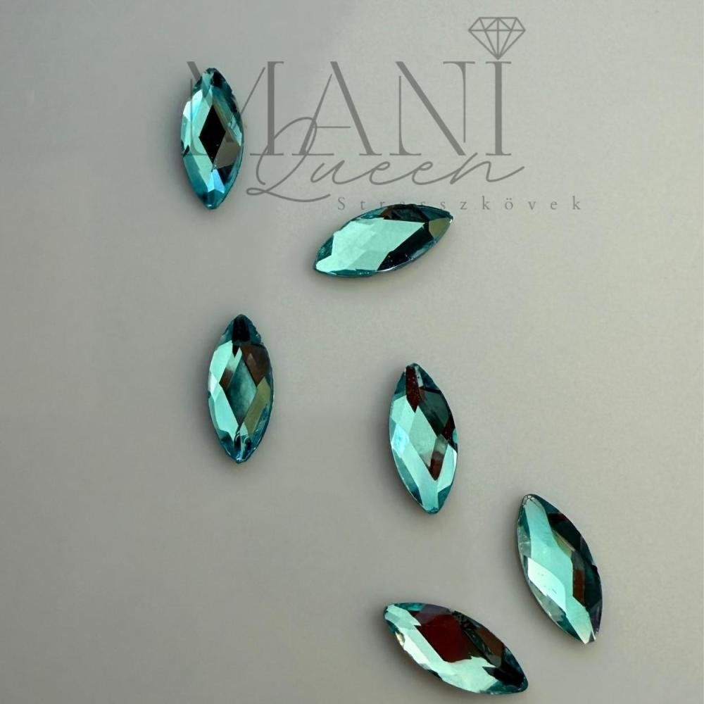 Cat eye türkiz 3,5x8 mm